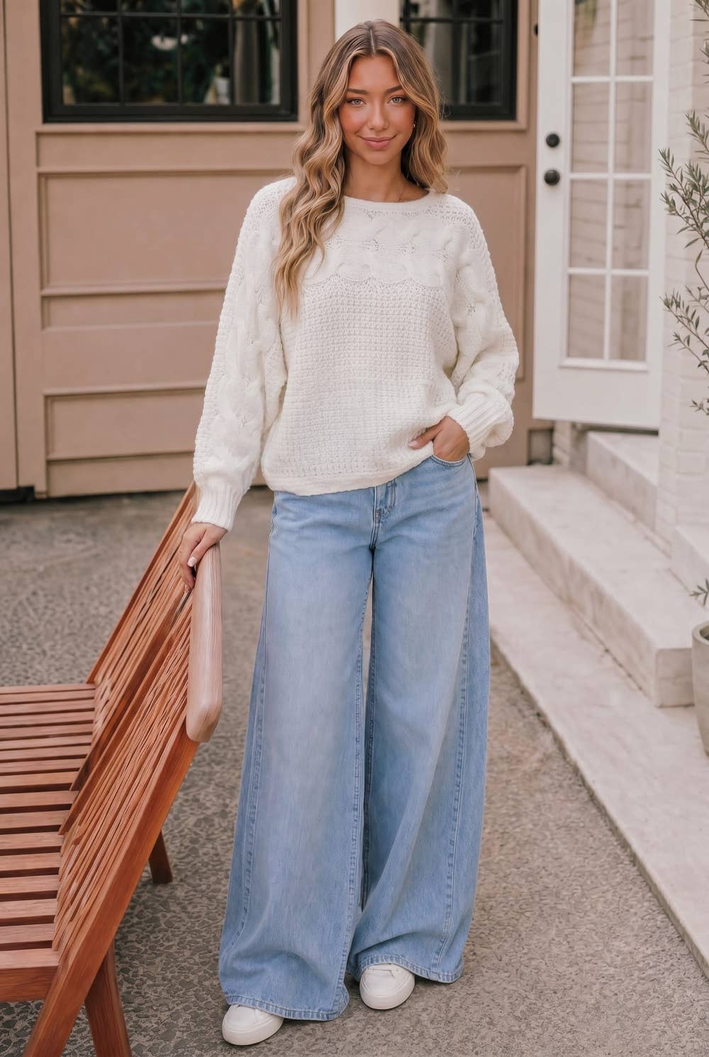 Cozy Cable Knit Sweater