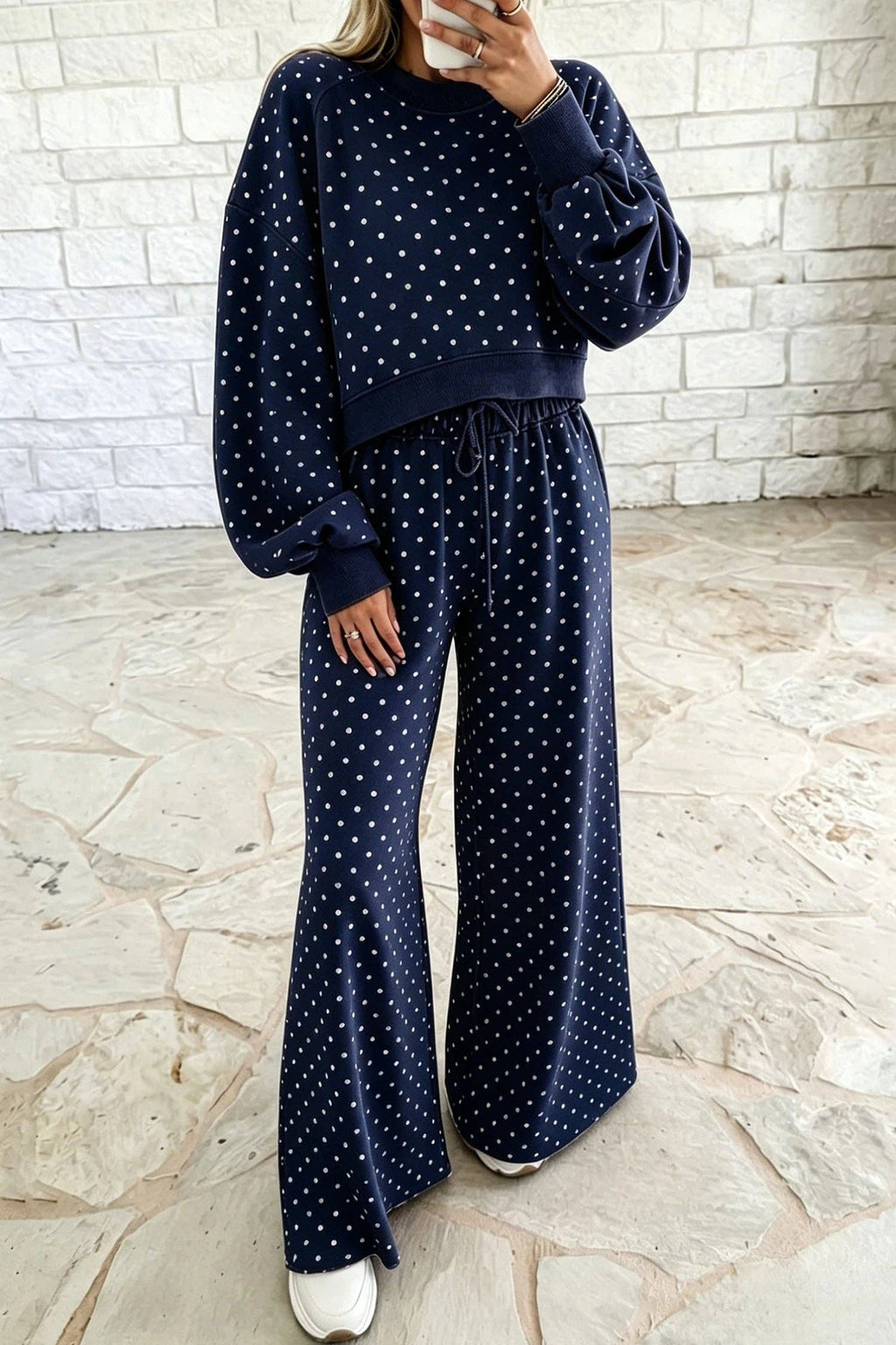 Polka Dot Lounge Set
