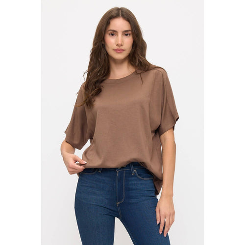 Boxy Dolman Modal Top