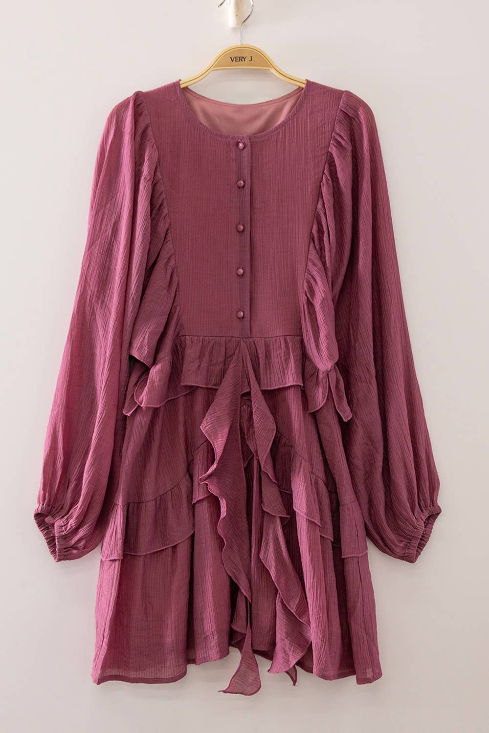 Ruffle Tiered Mini Dress