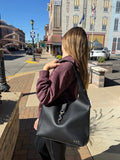 Haddie Hobo Vegan Leather Tote
