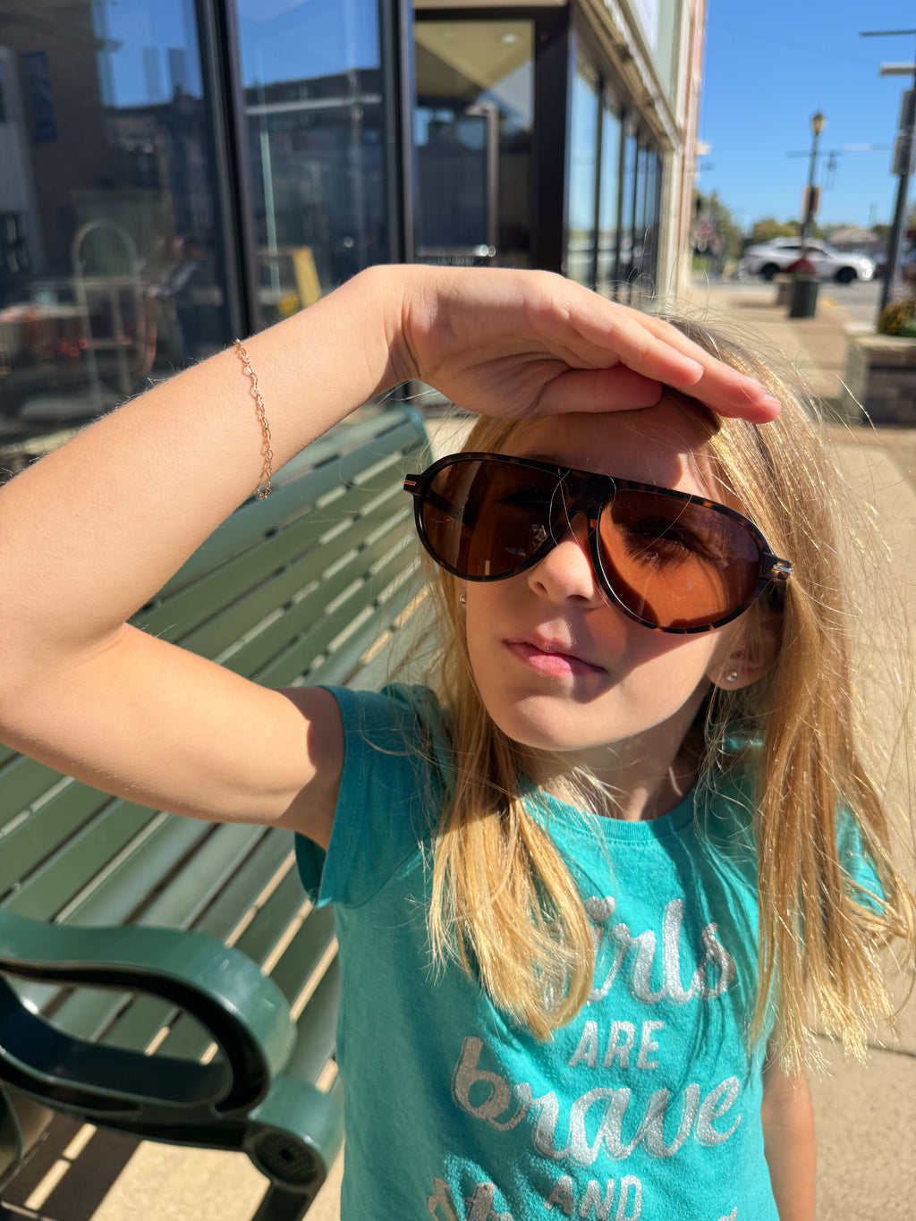 Retro Oval Flat Aviator Sunglasses