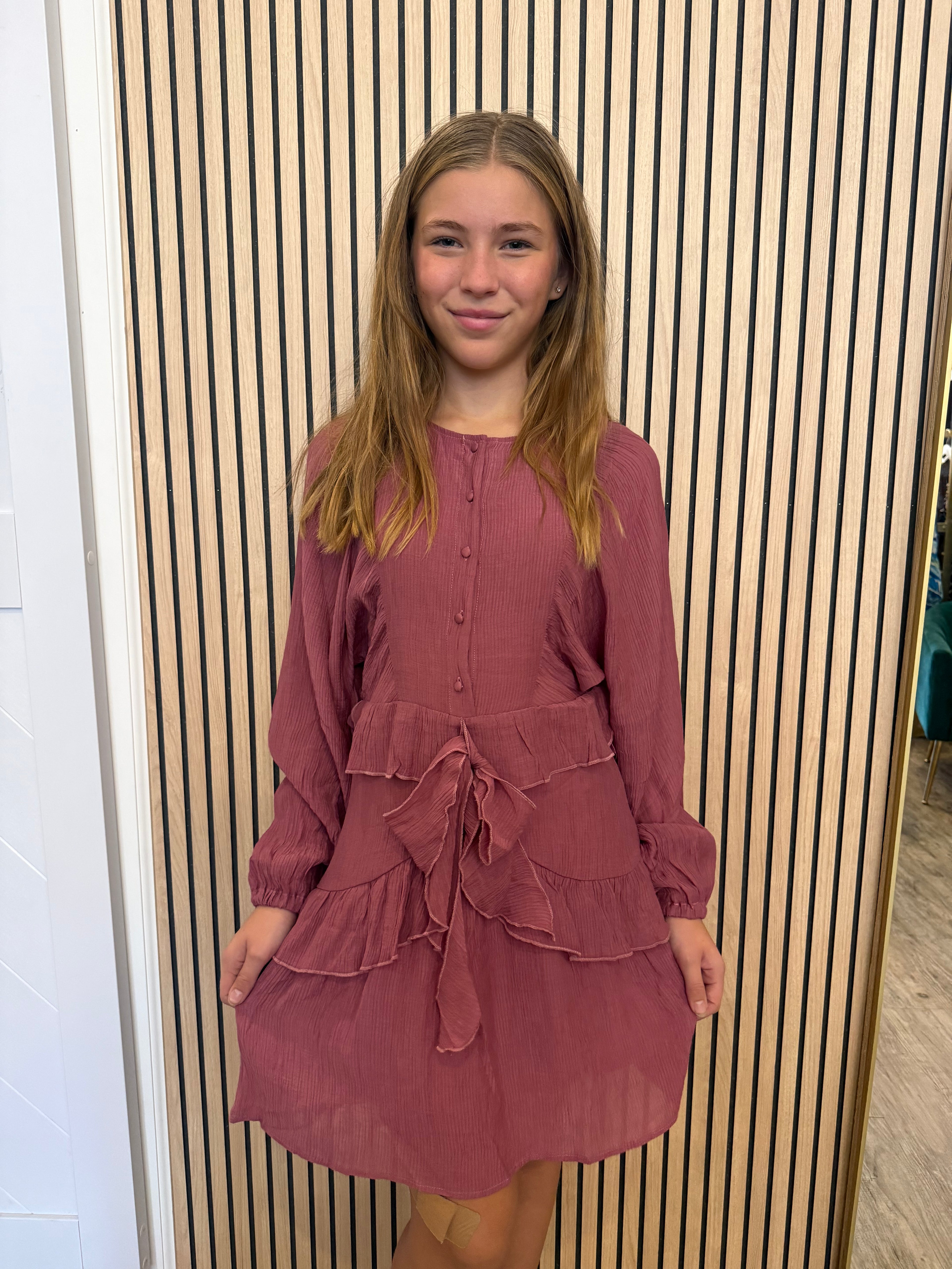 Ruffle Tiered Mini Dress