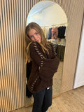STITCH DETAIL CHUNKY SWEATER
