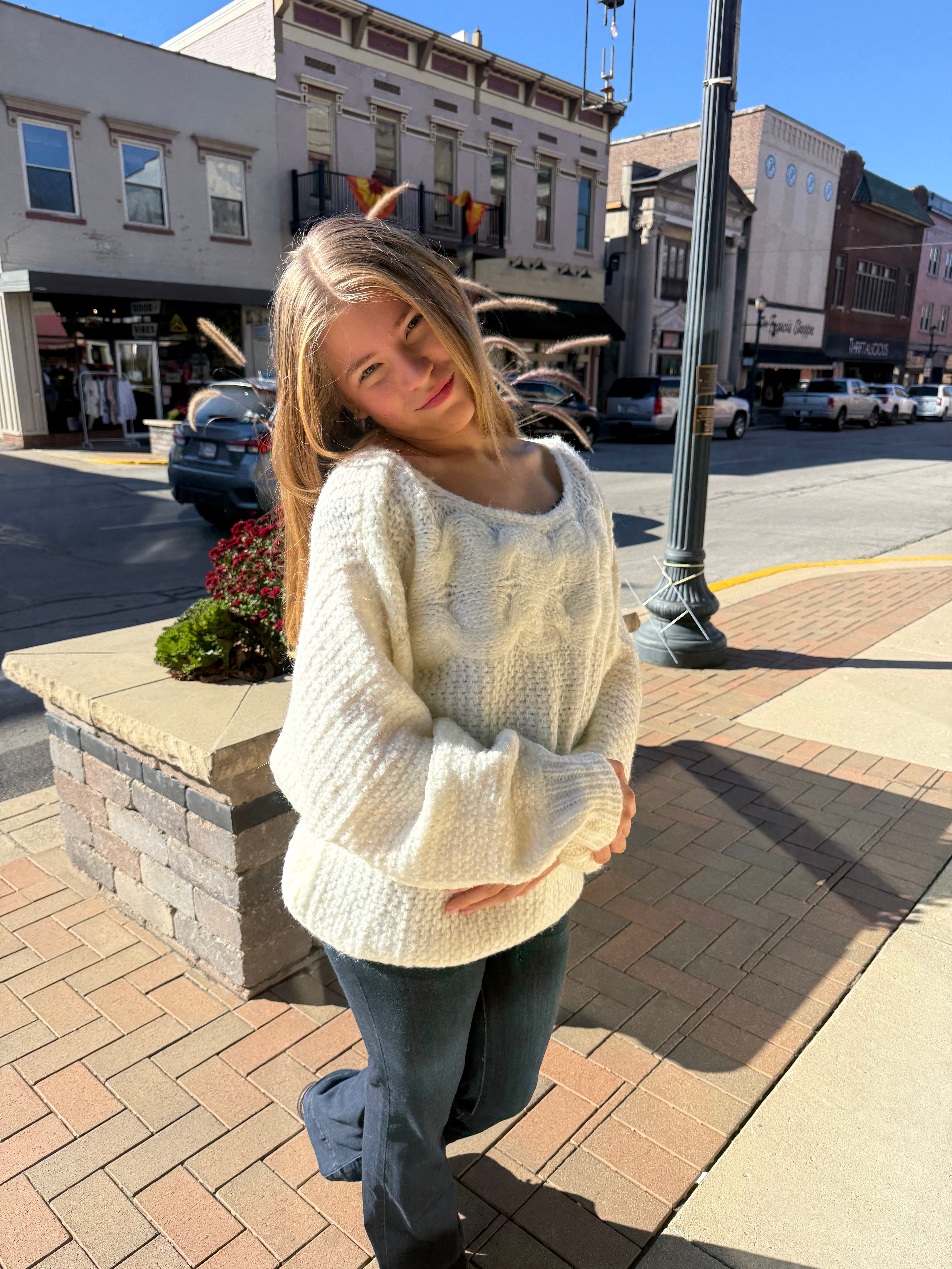 Cozy Cable Knit Sweater