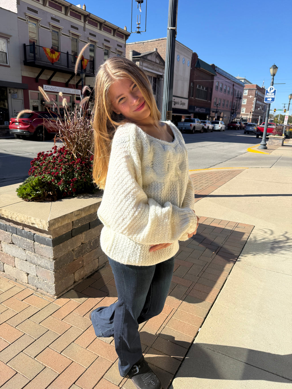 Cozy Cable Knit Sweater