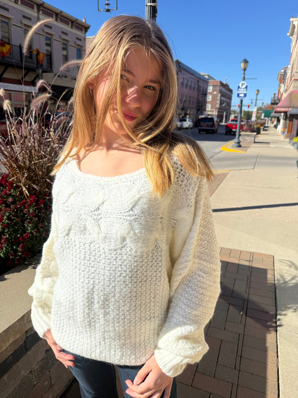 Cozy Cable Knit Sweater
