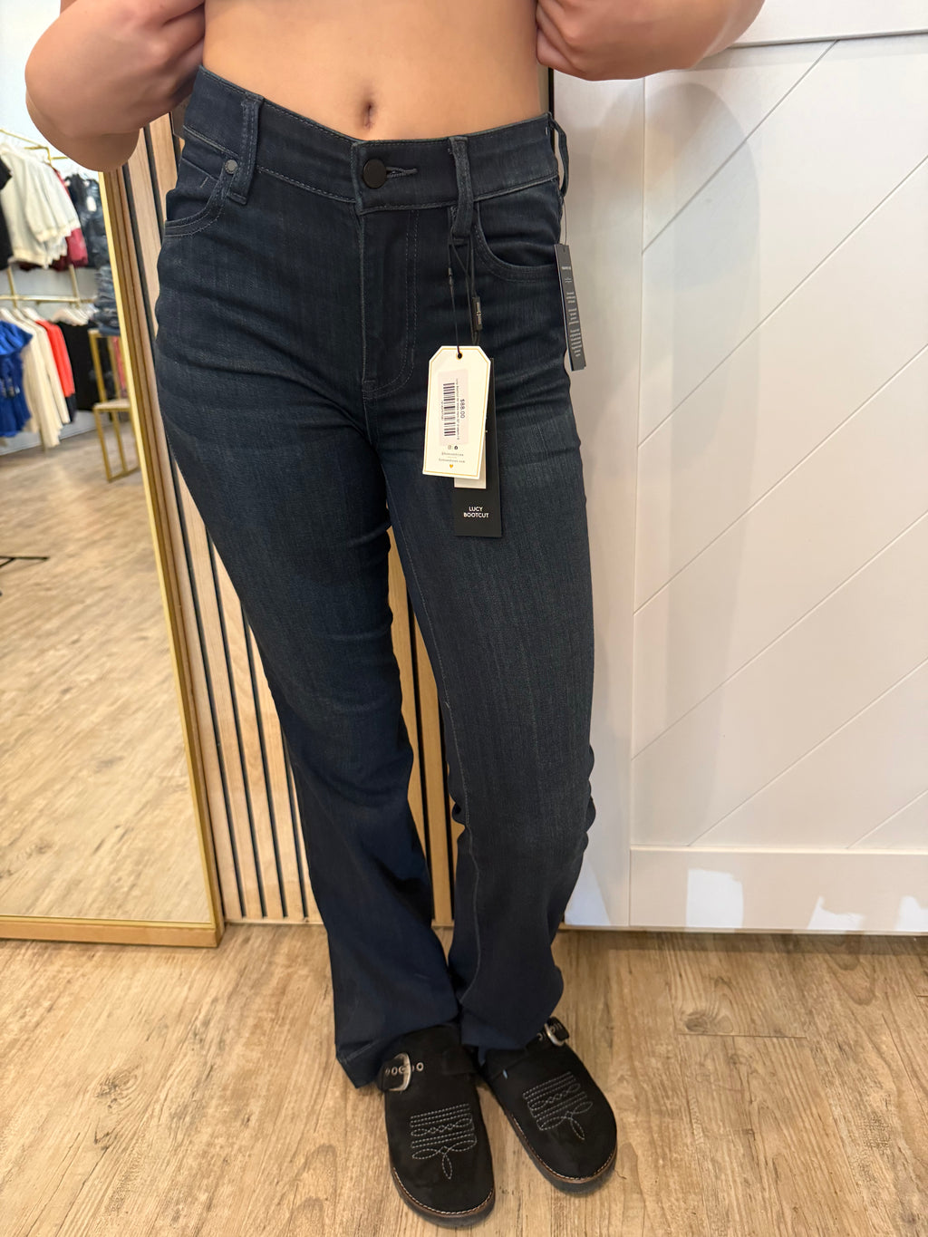 Lucy Bootcut W/ Wide Hem 32" Inseam by Liverpool