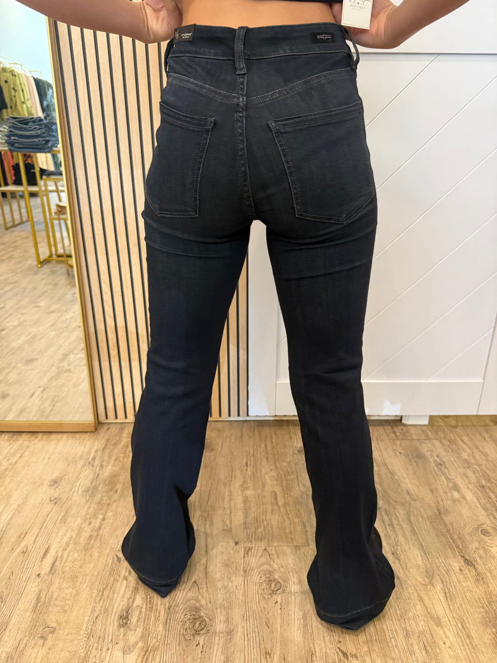 Lucy Bootcut W/ Wide Hem 32" Inseam by Liverpool