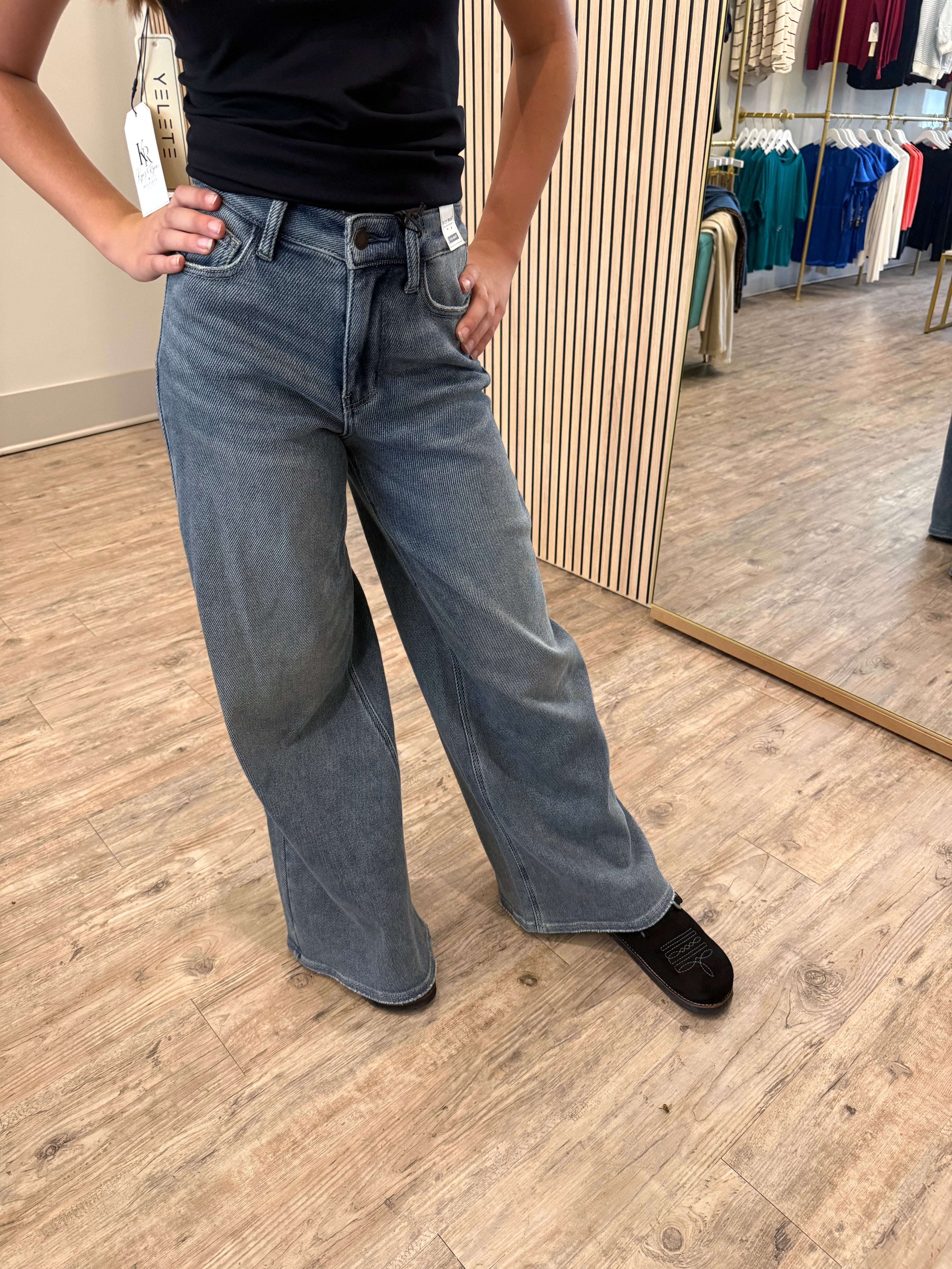 Judy Blue Palazzo Jeans