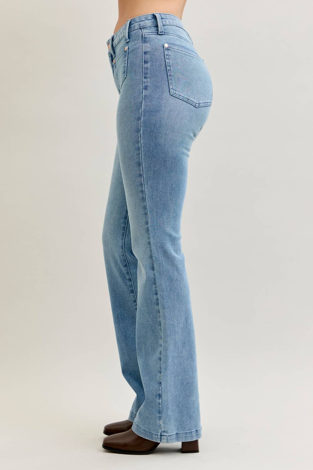 Judy Blue Bootcut/Front Patch Pocket