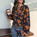 Long-sleeved Printed Shirt