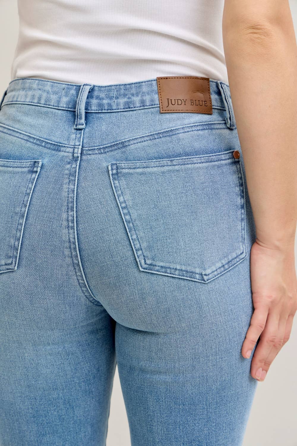 Judy Blue Bootcut/Front Patch Pocket