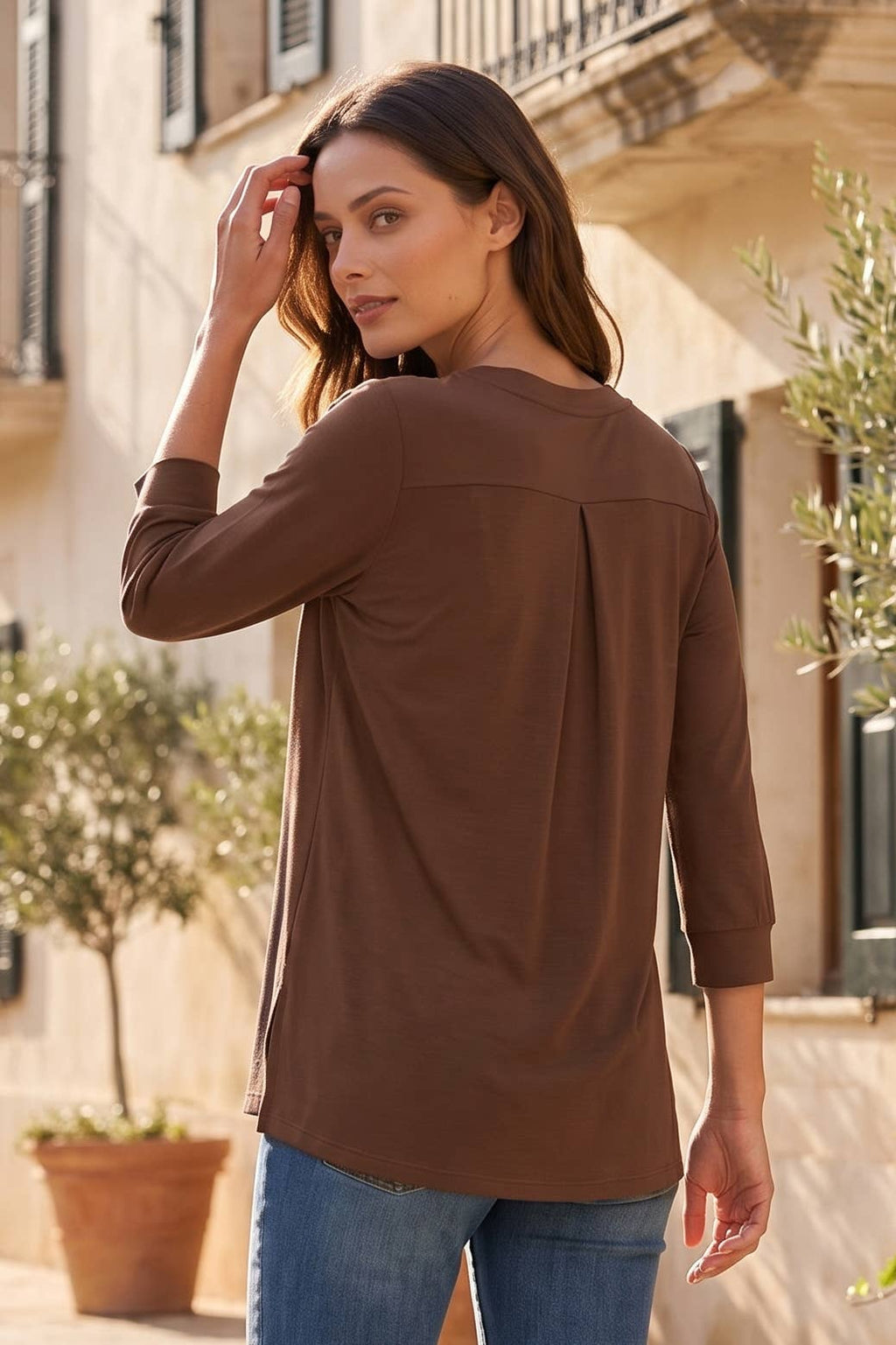 3/4 Length Sleeve Blouse