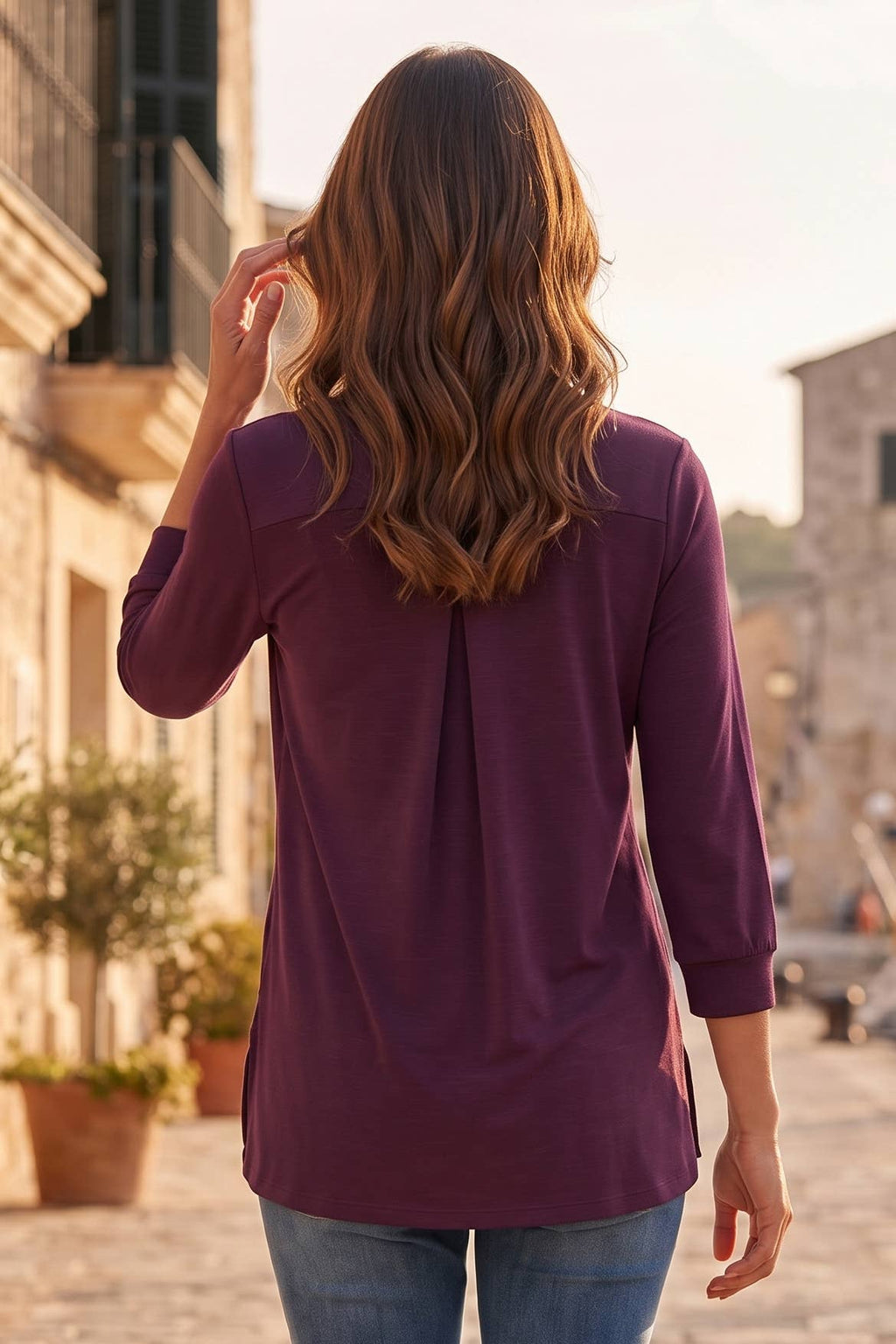 3/4 Length Sleeve Blouse